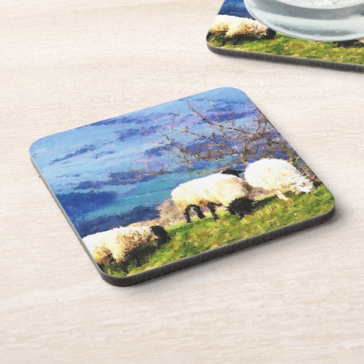 SCHUHE GETRÄNKEUNTERSETZER (Linke Seite)