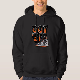 Schuhe Got Em Sneaker Match 1 High Og Electro Oran Hoodie