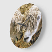 SCHUHE GROßE WANDUHR (Winkel)