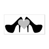 Schuhe Gummistempel (Prägung)