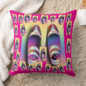 Schuhe + Hot Pink Kissen (Decke)
