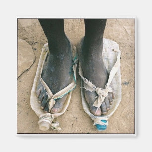 Schuhe in Uganda Magnet
