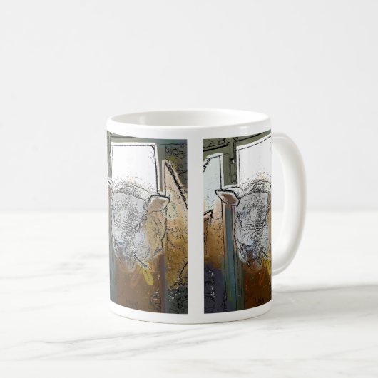 SCHUHE KAFFEETASSE (VorderseiteRechts)