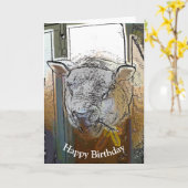 SCHUHE KARTE (Gelbe Blume)