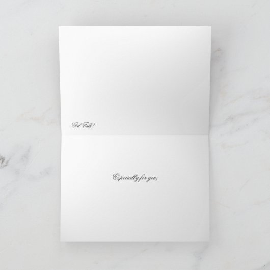 SCHUHE KARTE (Innenseite)