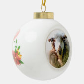 SCHUHE KERAMIK Kugel-Ornament (Links)