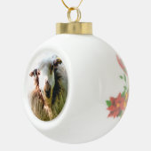 SCHUHE KERAMIK Kugel-Ornament (Rechts)