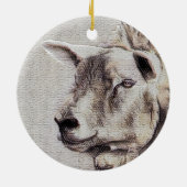 SCHUHE KERAMIK ORNAMENT (Hinten)