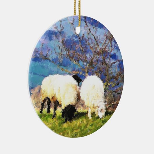 SCHUHE KERAMIK ORNAMENT (Rechts)