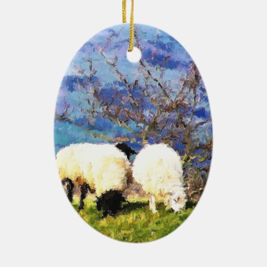 SCHUHE KERAMIK ORNAMENT (Hinten)