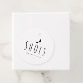 Schuhe Kleiderhaufen Tags, Preis Tags Label (Beispiel)