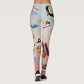 Schuhe Leggings (Rückseite)