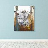 SCHUHE LEINWANDDRUCK (Insitu (Holzboden))