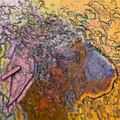 SCHUHE LEINWANDDRUCK