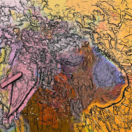 SCHUHE LEINWANDDRUCK