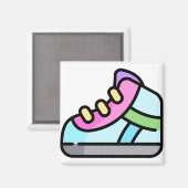 Schuhe Magnet (Vorderseite/Rückseite)