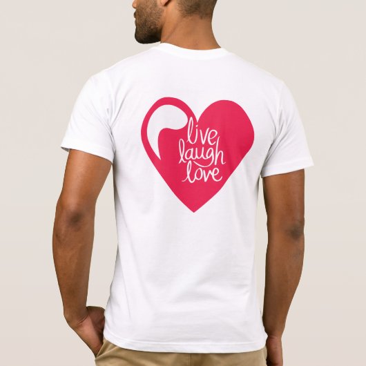 Schuhe Männer Kleiderbügel und T - Shirt (Rückseite)