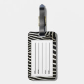 Schuhe mit rotem Oberteil Gepäckanhänger (Rückseite vertikal)