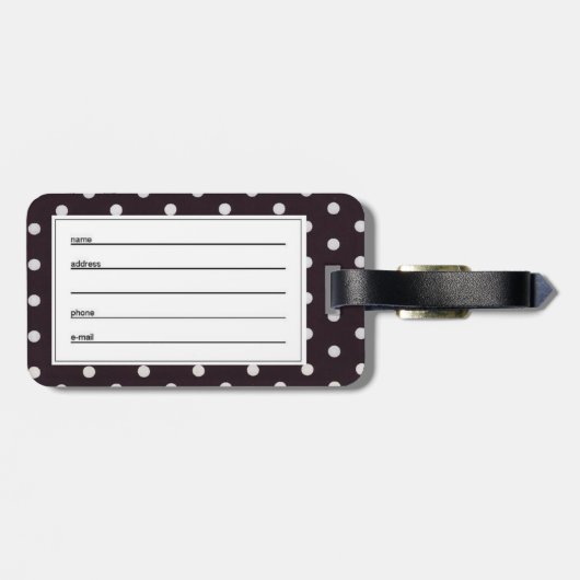 Schuhe mit rotem Oberteil Gepäckanhänger (Rückseite horizontal)