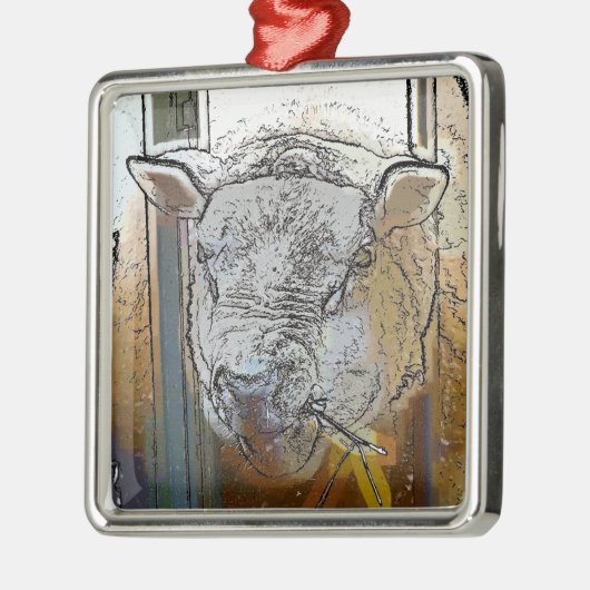 SCHUHE ORNAMENT AUS METALL (Links)