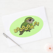 SCHUHE! OVALER AUFKLEBER (Umschlag)