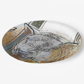 SCHUHE PAPPTELLER (Schrägansicht)