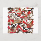 Schuhe Postkarte (Vorderseite)