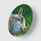 SCHUHE RUNDE WANDUHR (Winkel)