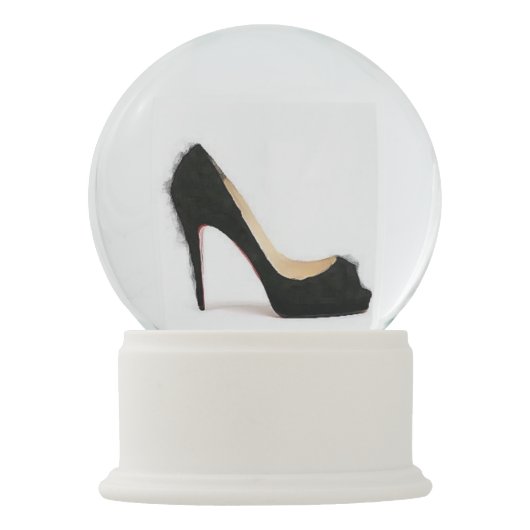 Schuhe Schneekugel (Rückseite)