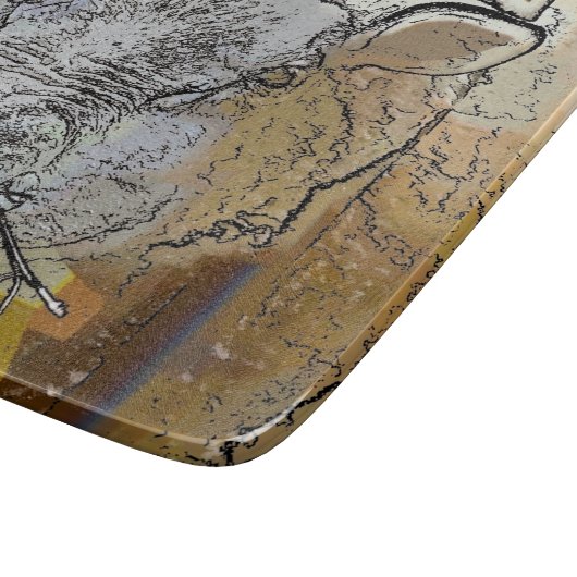 SCHUHE SCHNEIDEBRETT (Ecke)