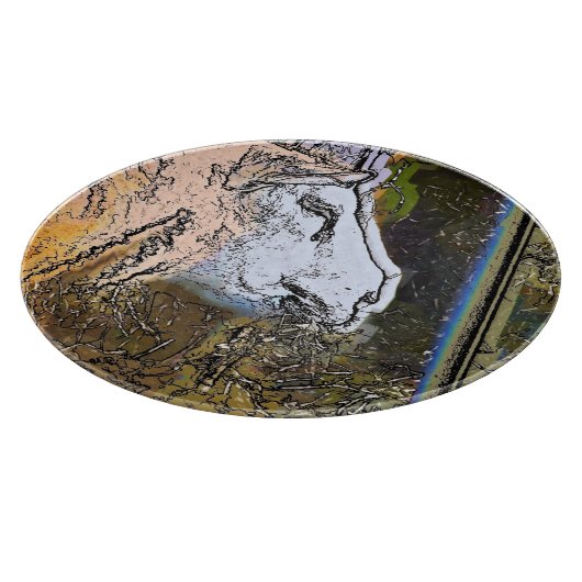 SCHUHE SCHNEIDEBRETT (Ecke)