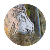 SCHUHE SCHNEIDEBRETT (Vorderseite)