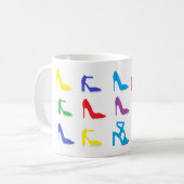 Schuhe, Schuhe, Schuhe Tasse (Vorderseite Links)