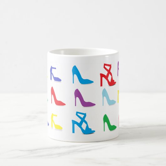 Schuhe, Schuhe, Schuhe Tasse (Mittel)