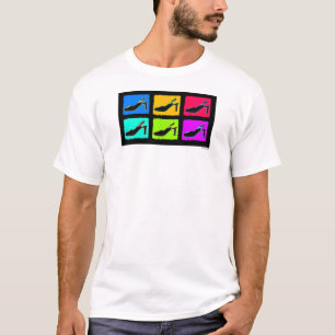 Schuhe - T - Shirtentwurf T-Shirt