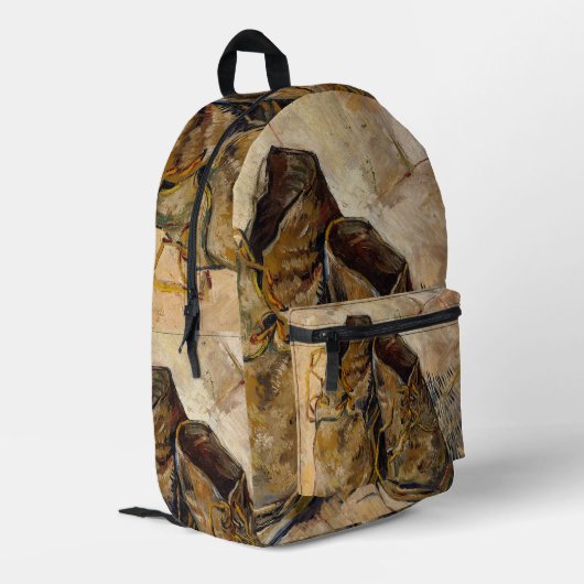 "Schuhe" Van Gogh Rucksack (Rückseitige Ecke links)