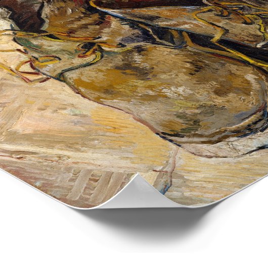 Schuhe | Vincent van Gogh Poster (Ecke)