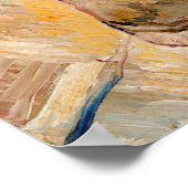 Schuhe von Van Gogh Gemälde Art Poster (Ecke)