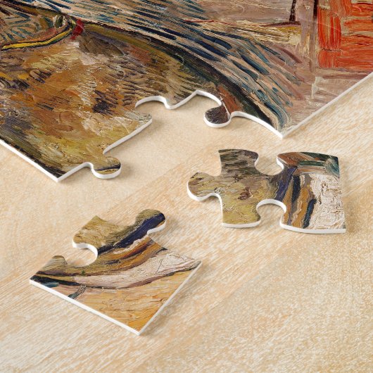 Schuhe von Van Gogh Gemälde Art Puzzle (Seite)