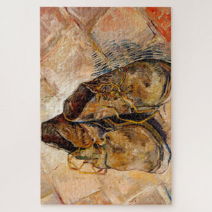 Schuhe von Van Gogh Gemälde Art Puzzle