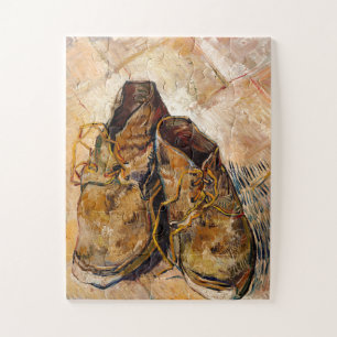 Schuhe von Van Gogh Gemälde Art Puzzle