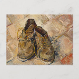 Schuhe von Vincent Van Gogh, 1886 Postcard Postkarte