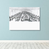 Schuhfabrik Leinwanddruck (Insitu (Holzboden))