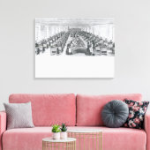 Schuhfabrik Leinwanddruck (Insitu (Wohnzimmer))