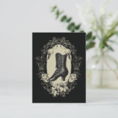 Schuhliebhaber viktorianisch postkarte (Stehend Vorderseite)