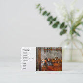 Schuhmacher - Die Cobblerwerkstatt Visitenkarte (Stehend Vorderseite)