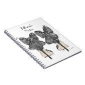 Schuhmode Notizblock (Rechte Seite)