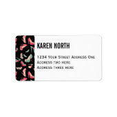 Schuhmonster Adressaufkleber (Vorne)