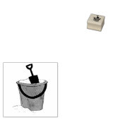 Schuhputzbügel, Beach Toys Briefmarke aus Gummi Gummistempel (Stempel)