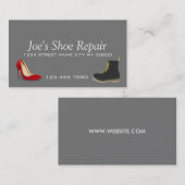 Schuhreparaturgeschäft Visitenkarte (Vorne/Hinten)